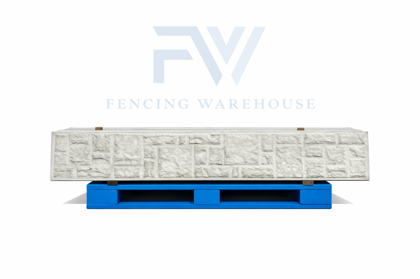 12 Inch Rockface Concrete Gravel Board