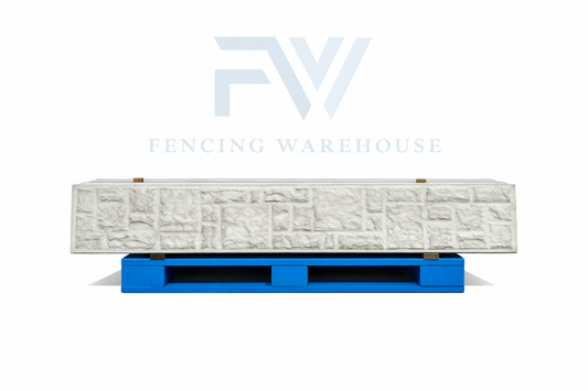 12 Inch Rockface Concrete Gravel Board