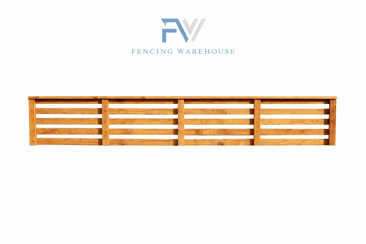 slatted timber trellis
