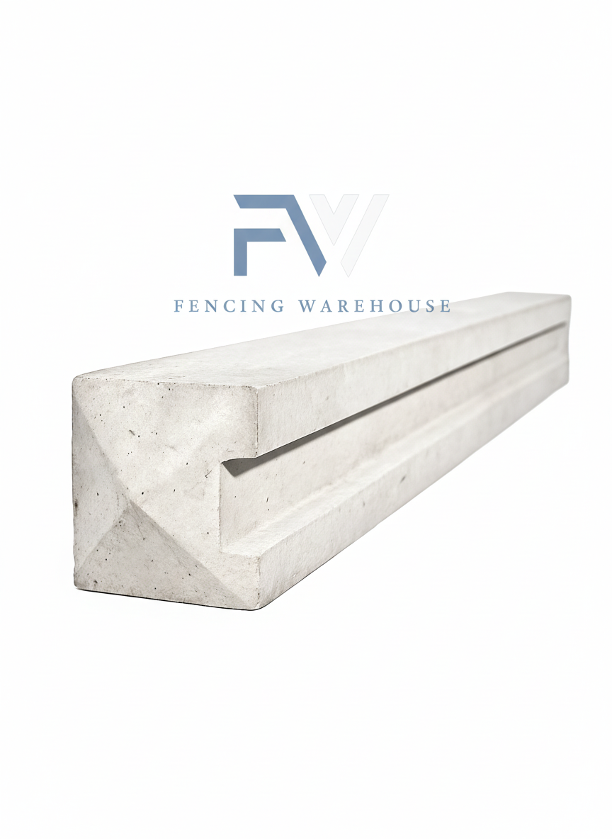 7FT Concrete End Fence Post (2.1M)