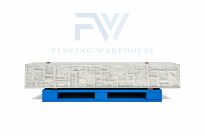 12 Inch Rockface Concrete Gravel Board