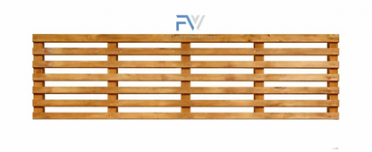 6FT X 2FT (0.6M) Privacy Slatted Trellis Fence Topper
